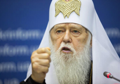 В УПЦ КП отрицают информацию о том, что патриарх Филарет не будет баллотироваться на пост предстоятеля Единой поместной церкви. Фото: УНИАН