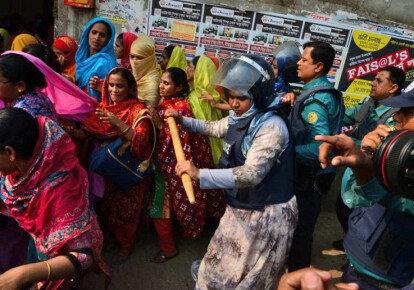 Протесты в Бангладеше. Фото: Getty Images