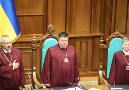 Олександр Тупицький у залі Конституційного суду