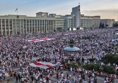 Протесты в Беларуси / Getty Images