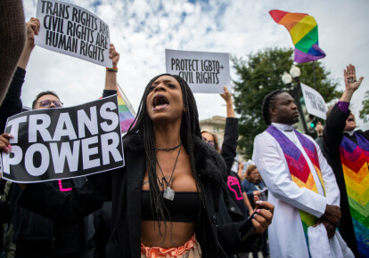 Акція за права геїв і трансгендерів в США / Getty Images
