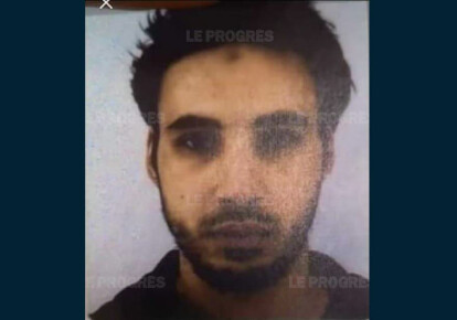 Пользователь Тwitter опубликовал фото нападающего, который совершил стрельбу в Страсбурге. Фото: leprogres.fr