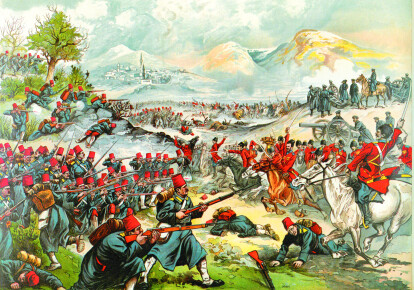 Последняя русско-турецкая война. "Разгром турецкой армии под Сарыкамышем", 1915