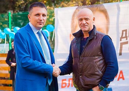 Еще недавно кандидат в мэры Одессы Дмитрий Голубов был дружен с мэром Геннадием Трухановым / regionews.ua