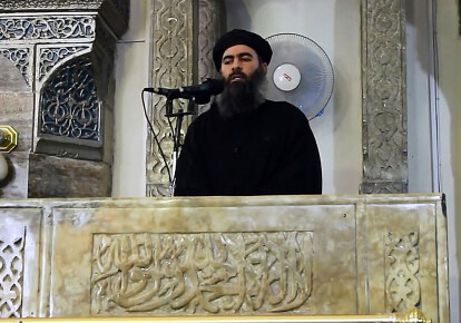 Лідер угруповання ІГ Абу Бакр аль-Багдаді. Фото: Getty Images