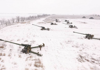 У оккупированного Крыма артиллеристы ВСУ провели обучение