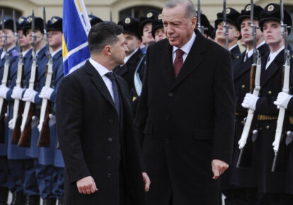 Владимир Зеленский и Реджеп Эрдоган обсудили возможность транспортировки в Украину каспийского газа. Фото: УНИАН
