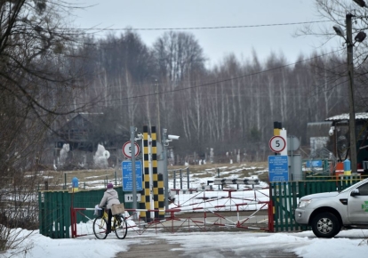 Граница между Украиной и Беларусью