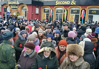 Молодежь проигнорировала "траурный митинг" в "ДНР"