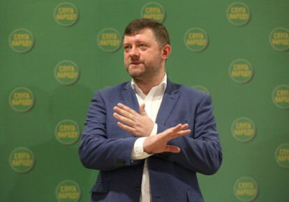 Лідер партії "Слуга народу" Олександр Корнієнко. Фото: УНІАН