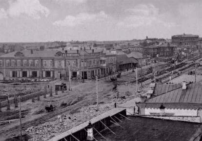 Миколаївський проспект в Новомиколаївську. Не пізніше початку 1910-тих рр.