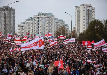 Акція протесту в Мінську