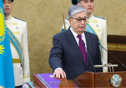 Новый президент Казахстана Касим-Жомарт Токаев принял присягу на верность народу. Фото: bnews.kz