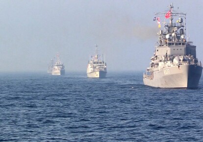 Морские тренировки украинских ВМС с кораблями НАТО