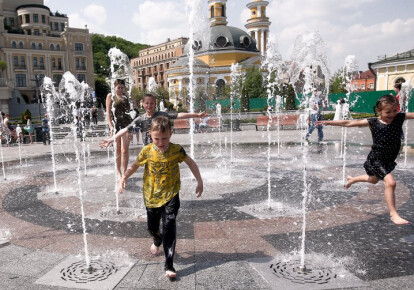 Июнь в Киеве  стал самым теплым за последние 139 лет. Фото: УНИАН