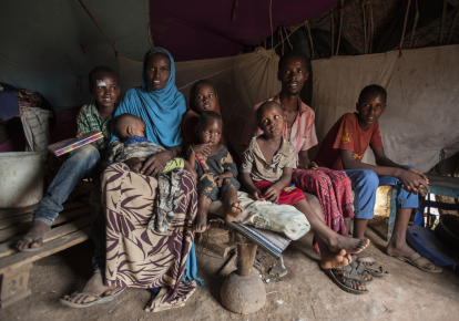 Голод в Сомали, иллюстративное фото