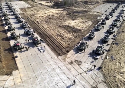 Російські війська на кордоні з Україною/theglobeandmail.com