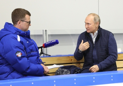 Владимир Путин дает интервью Павлу Зарубину / kremlin.ru