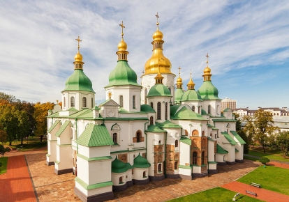 Собор Святой Софии (построен в 1011–1018 гг.), г. Киев