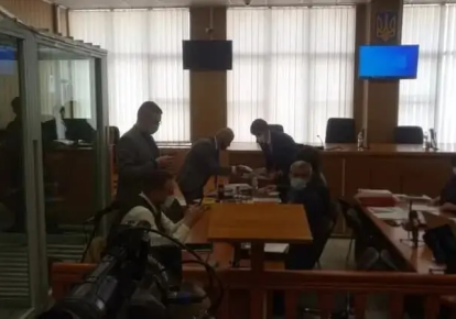 Сергій Стерненко під час судового засідання