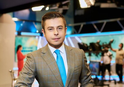 Ведущий канала "Украина" новостей "Сегодня" Виталий Школьный