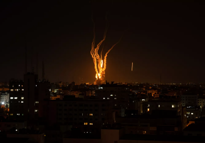 Збиття ракет, які випустили по Ізраїлю
