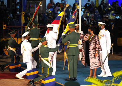 Церемонія інавгурації президентки Барбадосу Сандри Мейсон