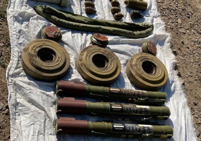 Служба безопасности Украины обнаружила схрон с боеприпасами