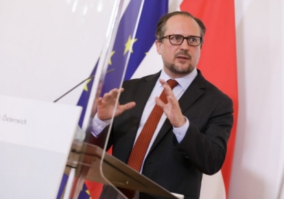 Министр по европейским и иностранным делам Австрии Александер Шалленберг;