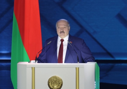 Самопроголошений президент Олександр Лукашенко;