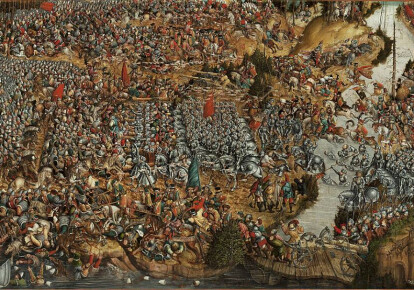 Битва при Орші, 8 вересня 1514. Невідомий художник 16 ст.