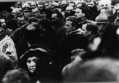 Симон Петлюра та Володимир Виннчиенко на Софійському майдані 22 січня 1919 року