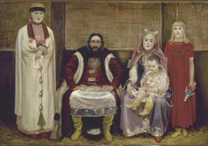 Средневековая русская семья