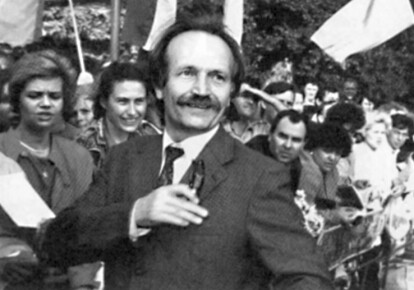 Кандидат в Президенты Украины на выборах 1991 года Вячеслав Чорновил