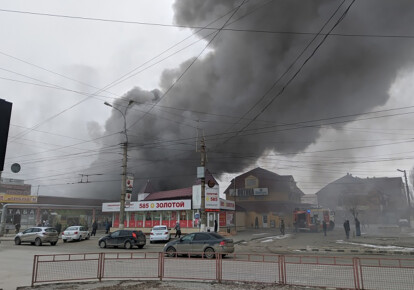 Пожежа на Качинському ринку