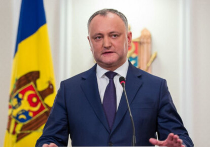 Конституційний суд Молдови тимчасово відсторонив президента країни Ігоря Додона від займаної посади