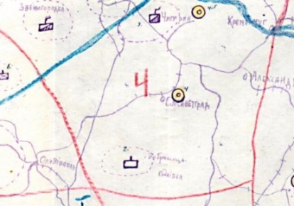 Подполье и повстанческое движение на территории Елисаветчины по состоянию на 10 августа 1921 года. Из материалов сайта "Историческая правда"