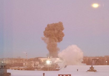 Взрыв в небе над Челябинском