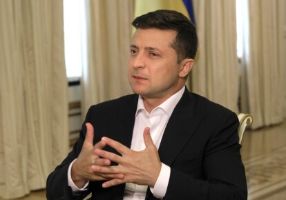 Владимир Зеленский дал интервью телеканалу Euronews / Офис президента