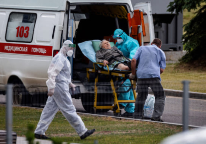 В России от коронавируса умерли 1075 человек за сутки