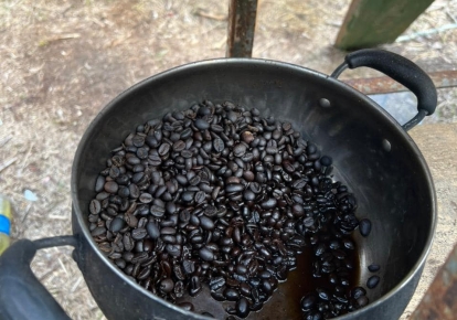 Попытка российских кафиров сделать кашу из кофейных зерен