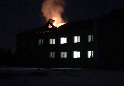Пожежа у Вовчанську