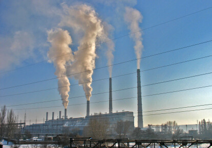 Работа Славянской ТЭС остановлена из-за отсутствия угля;