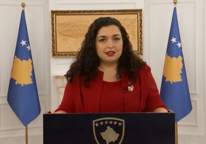 Президентка Косово Вьоса Османі