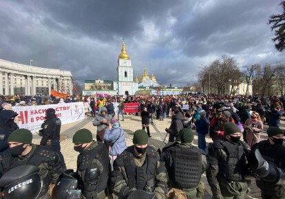 Женский марш-2021, Киев