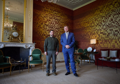 Президент Украины Владимир Зеленский встретился с королем Нидерландов Виллемом-Александром