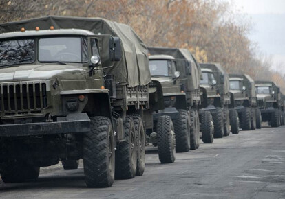ОБСЄ помітила вантажівки з боєприпасами, наступні на Донбас з РФ. Фото: Economic.bg