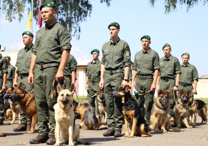 Собаки прикордонників вперше стануть учасниками параду до 30-річчя Незалежності України
