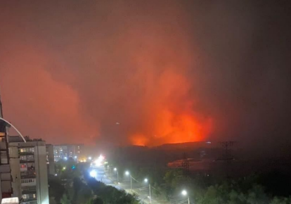 Пожежа навколо Сєвєродонецька