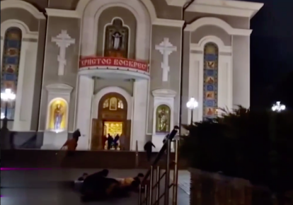 Обстріл церкви у Донецьку